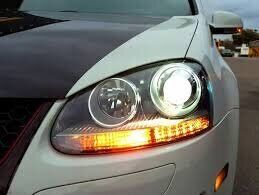 Оптика передняя, фары на VW Golf 5 стиль GTI