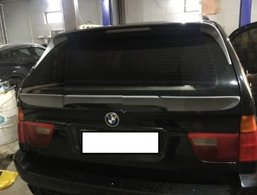 Боковые спойлера на заднее стекло BMW X5 E53