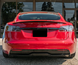 Спойлер на Tesla Model S стиль S черный глянцевый ABS-пластик