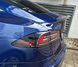Спойлер на Tesla Model S стиль S черный глянцевый ABS-пластик