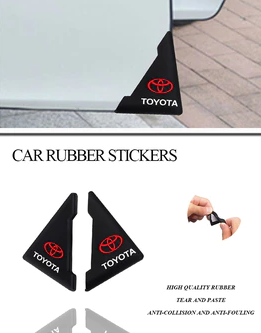 Захисні резинові накладки на дверні кути Toyota