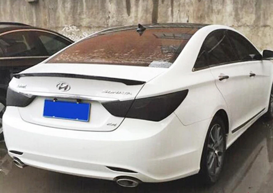 Спойлер багажника Hyundai Sonata YF черный глянцевый ABS-пластик (10-14 г.в.)