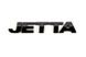 Наклейка-емблема для Volkswagen Jetta чорний глянець