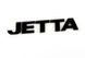Наклейка-емблема для Volkswagen Jetta чорний глянець