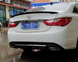 Спойлер багажника Hyundai Sonata YF черный глянцевый ABS-пластик (10-14 г.в.)