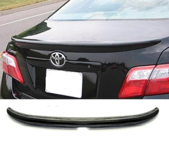 Спойлер на Toyota Camry 40 черный глянцевый (ABS-пластик)