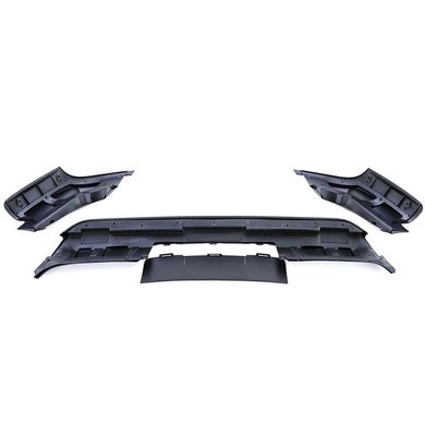Комплект обвісу БМВ Х5 E70 дорестайл чорний глянсовий ABS-пластик (06-10 р.в.)