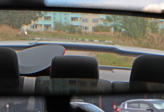 Спойлер багажника Mitsubishi Lancer X Original Design чорний глянець (ABS-пластик)