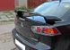 Спойлер багажника Mitsubishi Lancer X Standart Design черный глянец (ABS-пластик)