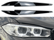 Реснички на BMW X5 F15 / X6 F16 черный глянец АБС