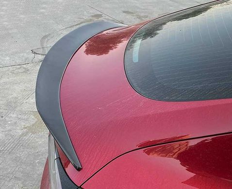 Спойлер Tesla Model 3 стиль Atomic чорний глянсовий ABS-пластик