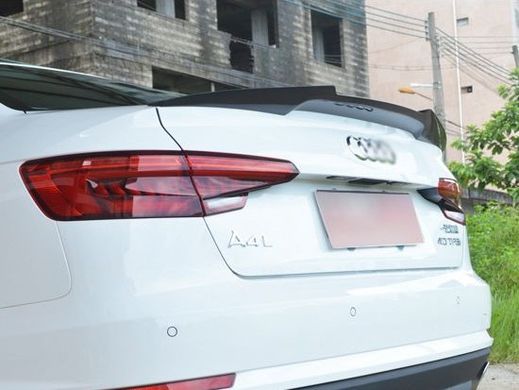 Спойлер багажника Audi A4 B9 стиль М4 (ABS-пластик)