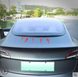 Спойлер под заднее стекло Tesla Model 3 черный глянец ABS