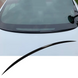 Спойлер под заднее стекло Tesla Model 3 черный глянец ABS
