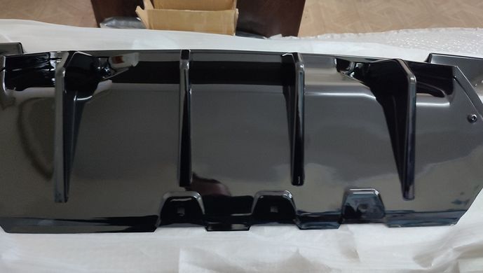 Накладка заднього бампера БМВ 5 F10 M-Pakiet (ABS-пластик)
