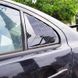 Накладки (зябра) на вікна задніх дверей Mitsubishi Lancer X під карбон