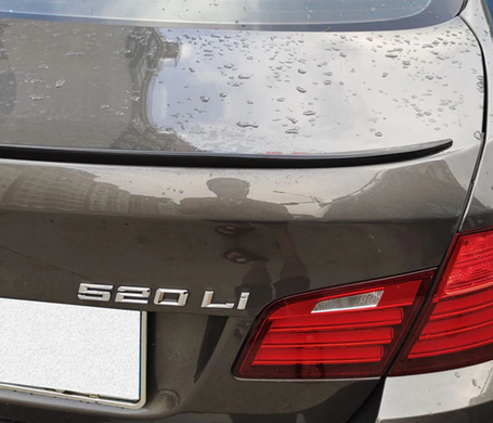 Спойлер на BMW G30 стиль M5 чорний глянсовий ABS-пластик