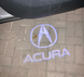 Підсвічування дверей з логотипом Acura MDX ZDX RLX TLX TL