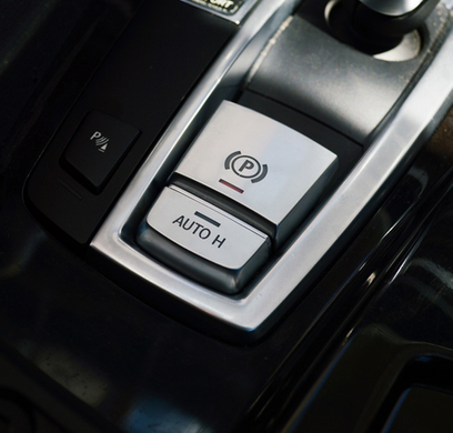 Накладка на кнопку центрального гальма BMW X5 Е70 / X6 E71
