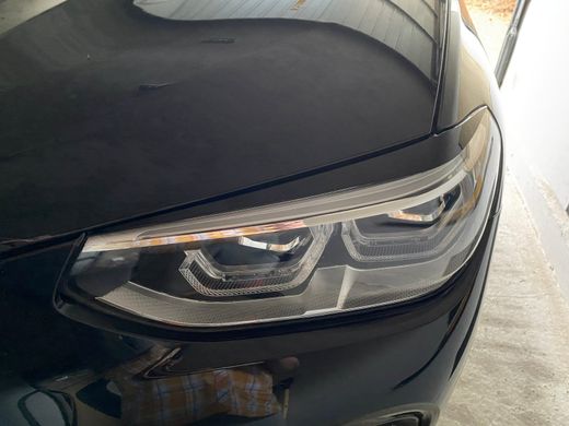 Накладки на фари, вії BMW X3 G01 X4 G02 під фарбування ABS-пластик