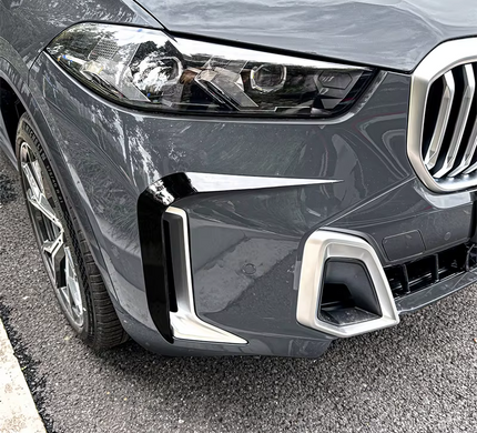 Накладки переднього бампера BMW X5 G05 M Sport (2023-...)