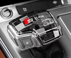Ручка переключения передач Audi A6 A7 A8 Q7 Q8 хрусталь логотип S-Line (19-23 г.в.)