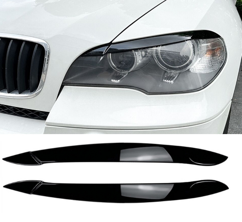 Купить Накладки на фары (реснички) BMW F34 GT Gran Turismo абс-пластик в Украине Арт.: 