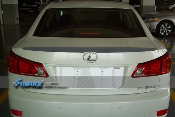 Спойлер на Lexus IS250, ABS-пластик (06-13 г.в.)