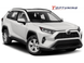 Рейлинги на крышу Toyota RAV4 (2019-2023) черные