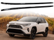 Рейлинги на крышу Toyota RAV4 (2019-2023) черные