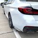Бічні накладки заднього бампера BMW 5 серии G30 (2017-...)