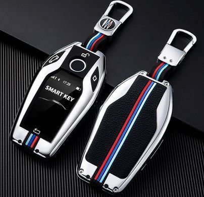 Чехол протектор на ключ BMW G11 G12 G30 G31 X3 G01 X4 G02 X5 G05 X7 G07 хром
