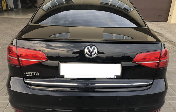 Cпойлер крышки багажника Volkswagen Jetta 7, ABS-пластик
