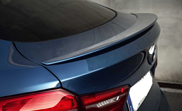 Спойлер крышки багажника на BMW X6 F16 M-Performance (ABS-пластик)