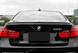 Спойлер BMW F30 стиль M3 черный глянцевый (ABS-пластик)