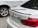 Спойлер BMW F30 стиль M3 черный глянцевый (ABS-пластик)