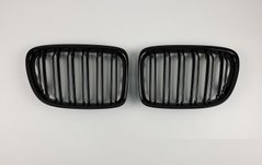 Решетка радиатора BMW X1 E84 М черный глянец