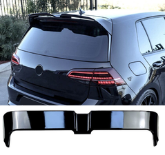 Спойлер на VW Golf 7 Hatchback черный глянцевый ABS-пластик (версия авто GTI)