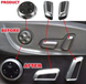 Хромовані накладки кнопок регулювання сидіння Audi A4 B8 A6 C6 C7 A5 A7 Q3 Q5