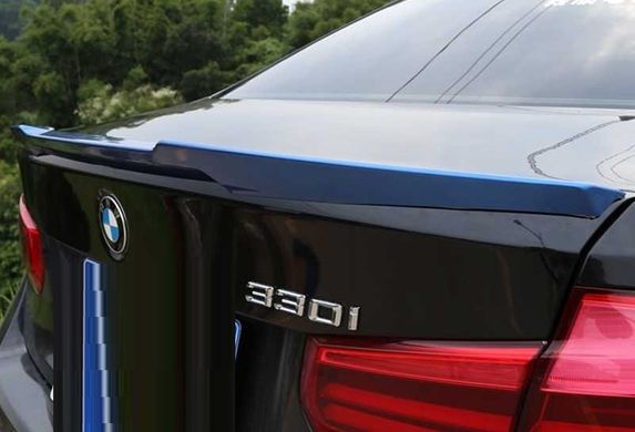 Спойлер багажника BMW F30 стиль M4 (ABS-пластик)