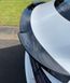 Спойлер Tesla Model 3 стиль М4 Large чорний глянсовий ABS-пластик (17-22 р.в.)