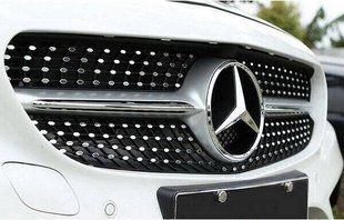 Решітка радіатора Mercedes W213 в стилі Diamond silver