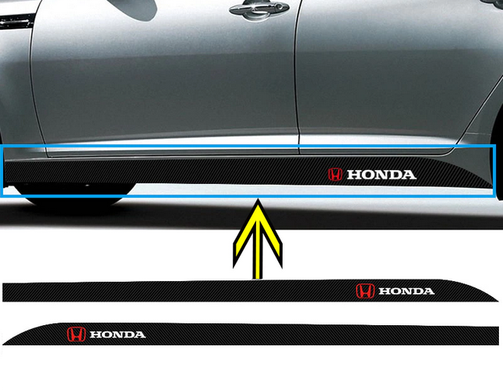 Декоративні наклейки на кузов Honda
