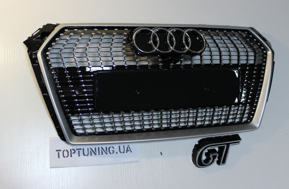 Решітка радіатора Ауді A4 B9 в стилі Diamond GT