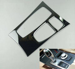 Накладка центральной панели салона BMW X5 E70 / X6 E71 черная (06-10 г.в.)