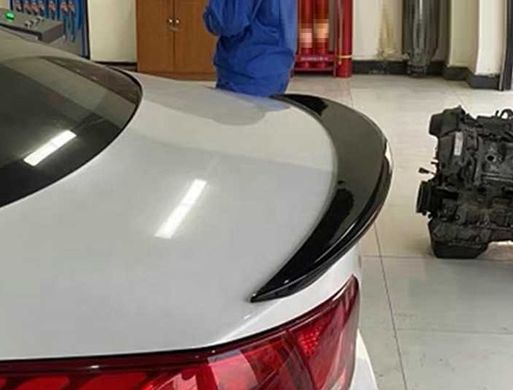 Спойлер Kia Optima К5 чорний глянсовий ABS-пластик (14-15 р.в.)