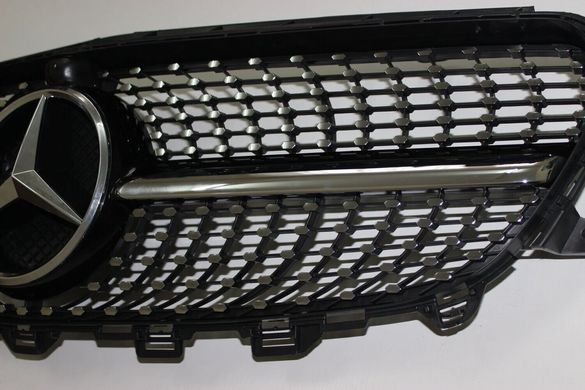 Решетка радиатора на MERCEDES W212 LCI в стиле Diamond (14-16 г.в.)