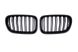 Решетка радиатора (ноздри) BMW X3 F25 стиль М черная матовая (10-14 г.в.)