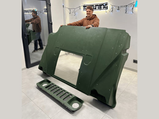 Решітка радіатора на HUMMER M998 HMMWV