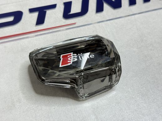 Ручка перемикання передач Audi A4 B9 A5 Q5 Q7 кришталь логотип S-Line
